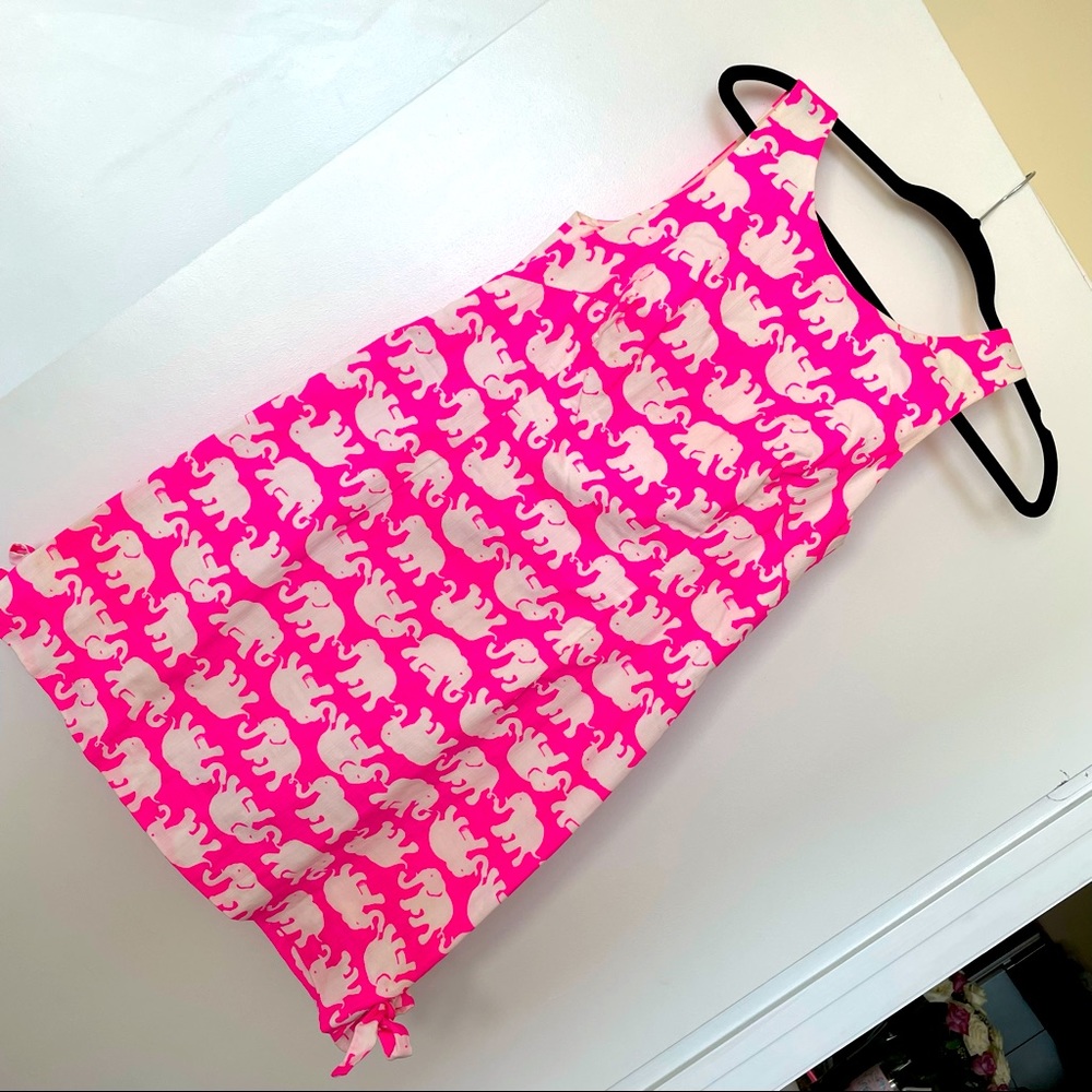 Lilly Pulitzer Delia Shift Dress TUSK IN SUN Size 6 GUC